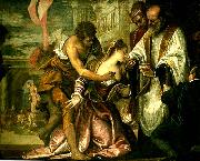 Paolo  Veronese last communion and martyrdom of st Sweden oil painting artist